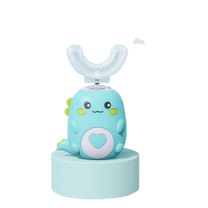 Elektryczna szczoteczka do zębów dla dzieci w kształcie litery U 360 stopni 