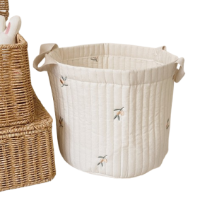 Torba Kosz Na Pieluchy Haftowana Pokój Dziecięcy