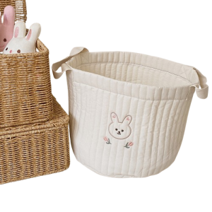 Torba Kosz Na Pieluchy Haftowana Pokój Dziecięcy 