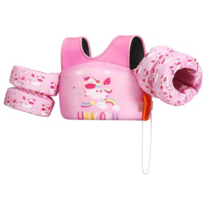 Kamizelka do nauki pływania z rękawkami – bezpieczna zabawa w wodzie