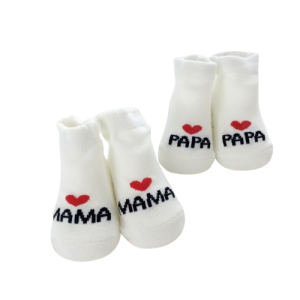 Skarpetki Niemowlęce Mama i Tata Noworodek 2 pary
