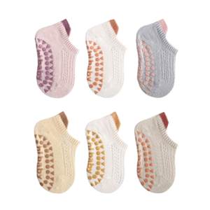 Skarpetki Niemowlęce Lato Antypoślizgowe Oddychającę 6szt