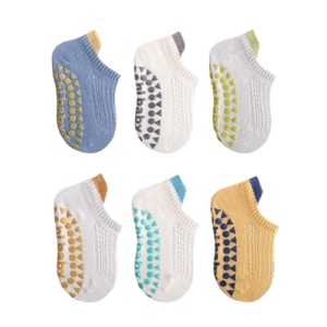 Skarpetki Niemowlęce Lato Antypoślizgowe Oddychającę 6szt 