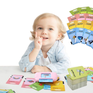 Zabawka Edukacyjna Czytnik Do Nauki Języka 102 Karty 