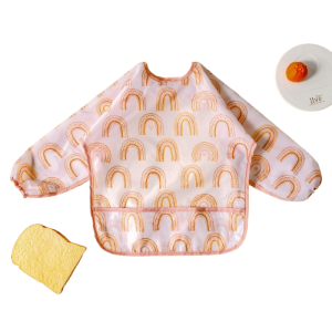 Wodoodporny Śliniak z Rękawkami Komfort i Czystość