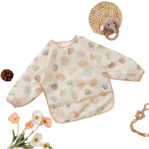 Wodoodporny Śliniak z Rękawkami Komfort i Czystość