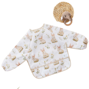 Wodoodporny Śliniak z Rękawkami Komfort i Czystość