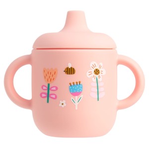 Silikonowy Kubek Dla Dziecka Wzory i Kolory bez BPA 