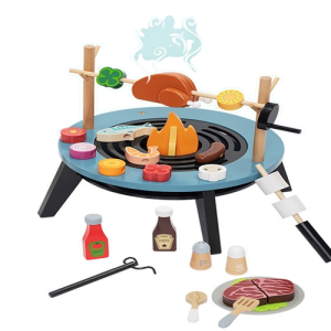 Zabawka Drewniana Dziecięcy Grill Ogród Dom