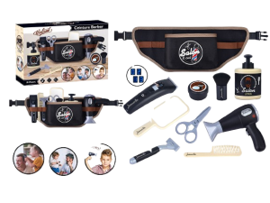 Zestaw Fryzjerski Barber dla Dzieci w Pasie 10 Elementów