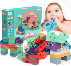 Miękkie Klocki Konstrukcyjne Tpr Zabawka Edukacyjna Montessori Dla Dziecka