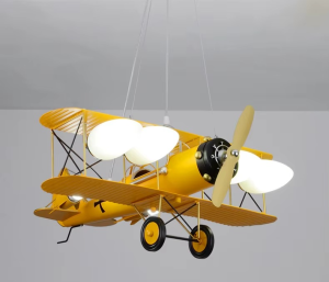 Lampa Sufitowa do pokoju dziecięcego Wiszący Skandynawski Samolot