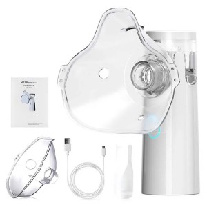 Inhalator siateczkowy nebulizator przenośny dla dzieci i dorosłych USB