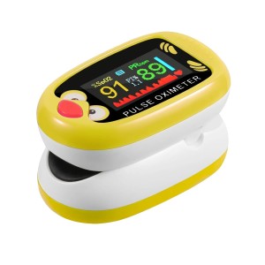 Pulsoksymetr napalcowy dla dzieci USB Oled