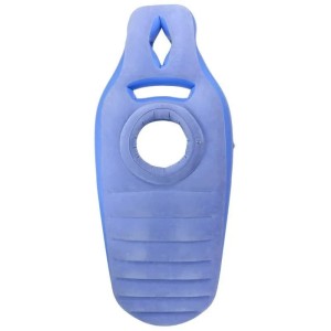 Materac ciążowy odciążający do spania na brzuchu z otworem dmuchany