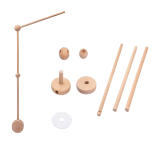 Mocowanie drewniane do karuzeli dziecięcej do łóżeczka 