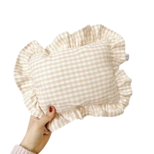 Poduszka dla noworodka z własnym imieniem 100% bawełna